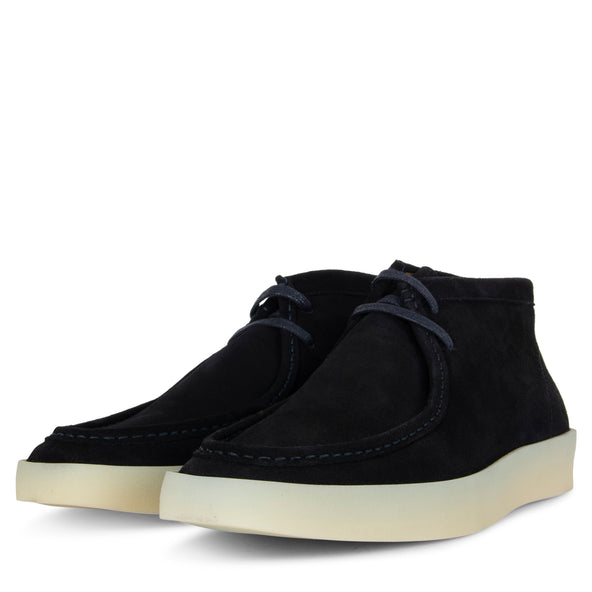 BOSS Clay_Desb_sdw Suede Boot Dark Blue