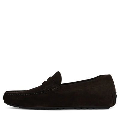 BOSS Noel_Mocc_sd Loafer Dark Brown