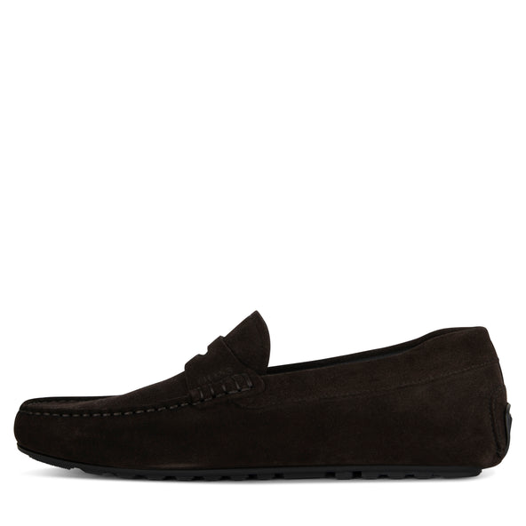 BOSS Noel_Mocc_sd Loafer Dark Brown
