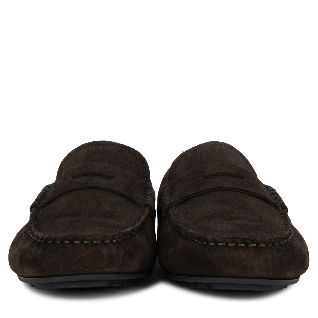 BOSS Noel_Mocc_sd Loafer Dark Brown