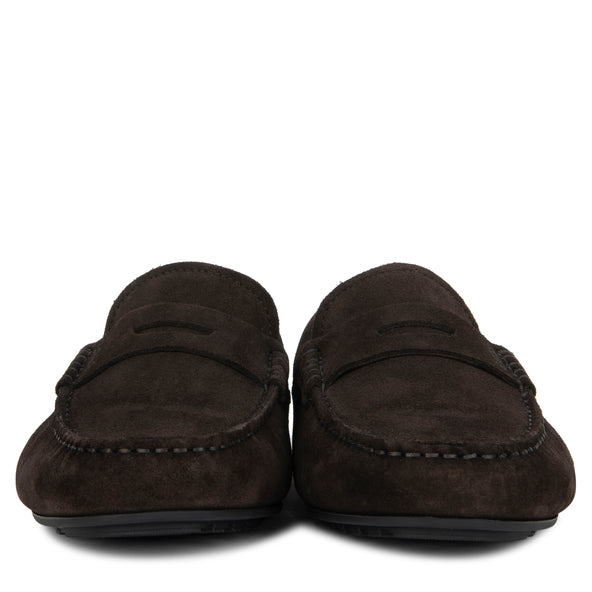 BOSS Noel_Mocc_sd Loafer Dark Brown