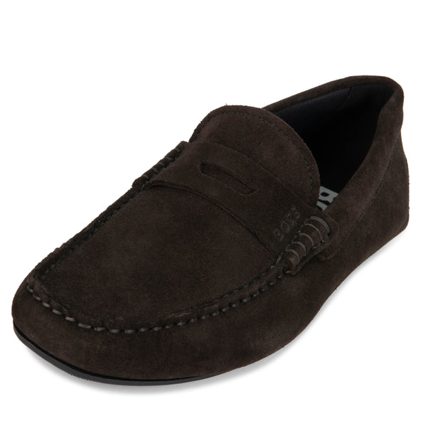 BOSS Noel_Mocc_sd Loafer Dark Brown
