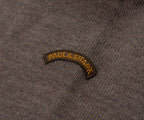 Paul & Shark Brown Knitted Ribbed Crewneck Sweater