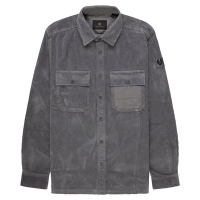 Belstaff Grey Fallgate Coduroy Shirt