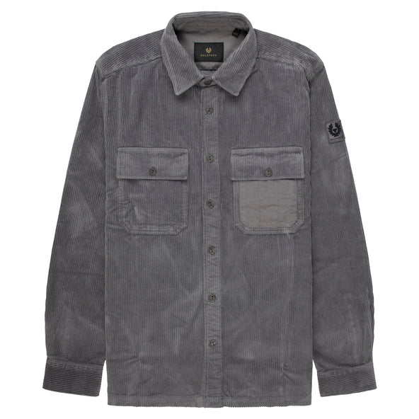 Belstaff Grey Fallgate Coduroy Shirt