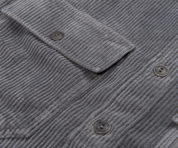 Belstaff Grey Fallgate Coduroy Shirt