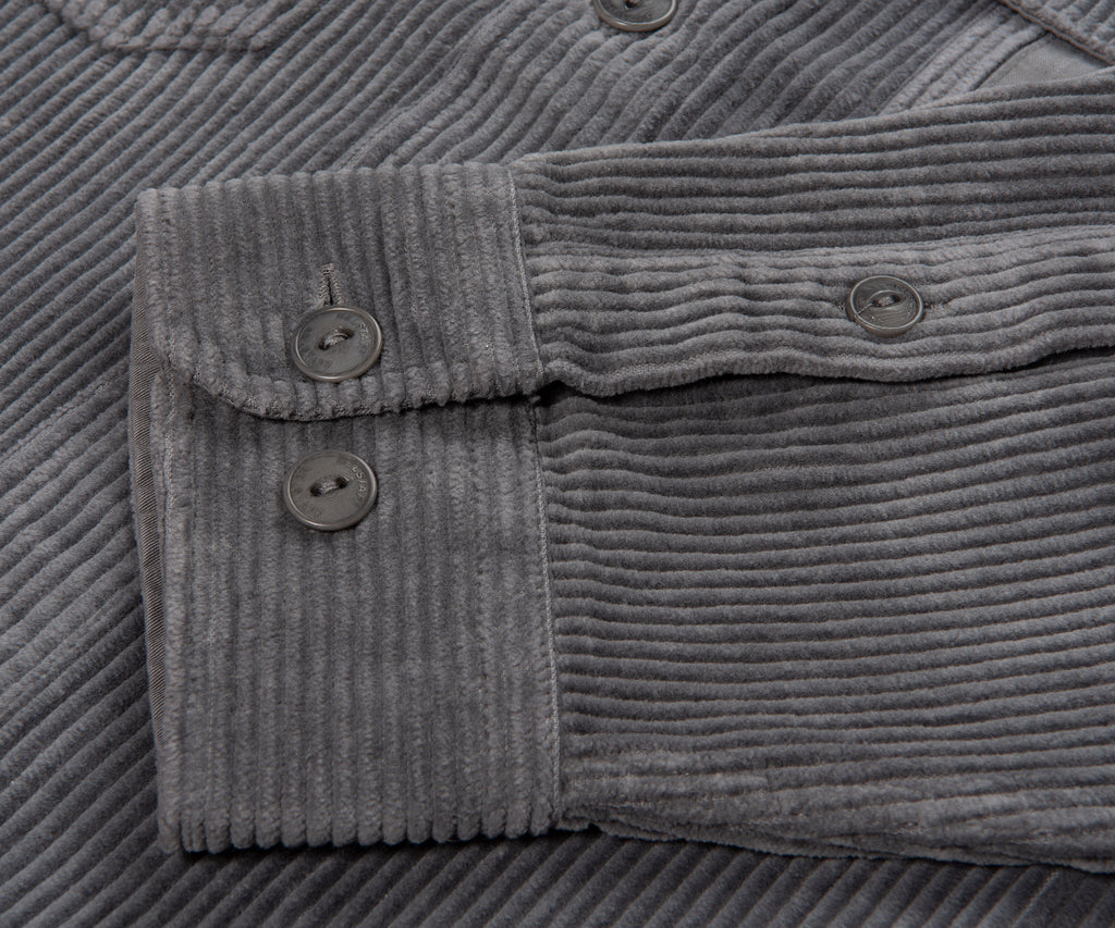 Belstaff Grey Fallgate Coduroy Shirt