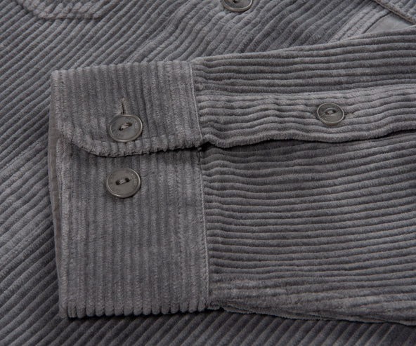 Belstaff Grey Fallgate Coduroy Shirt