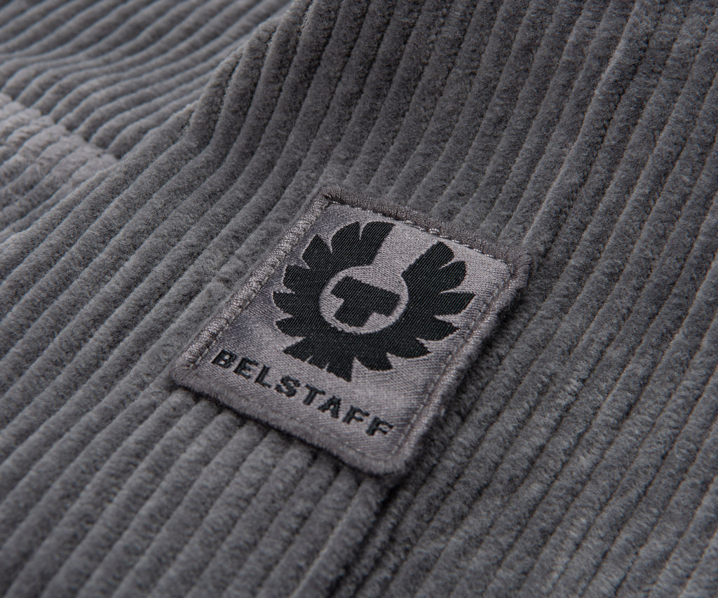 Belstaff Grey Fallgate Coduroy Shirt