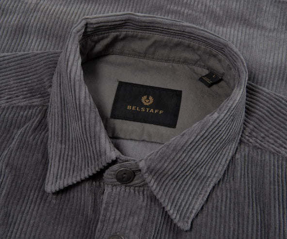 Belstaff Grey Fallgate Coduroy Shirt