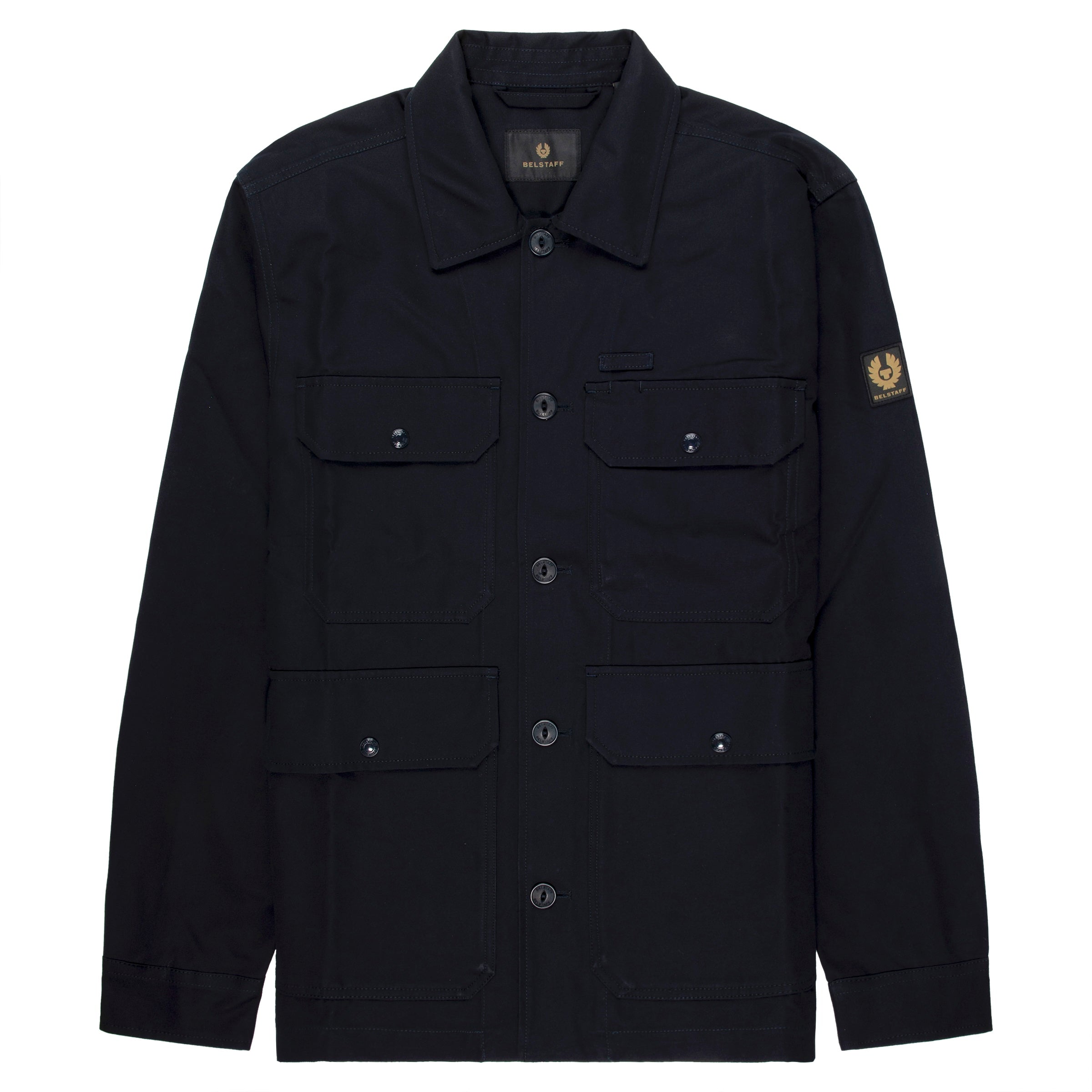 Belstaff Forge 4 Pocket Navy Overshirt