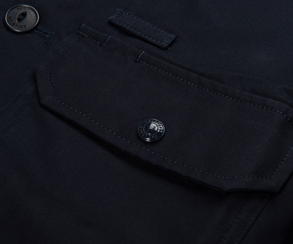 Belstaff Forge 4 Pocket Navy Overshirt