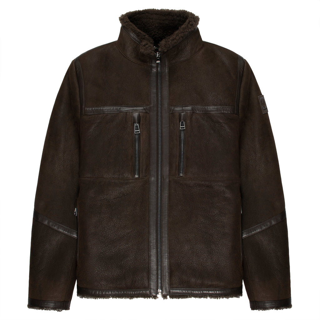 Belstaff Tundra Brown Shearling Jacket