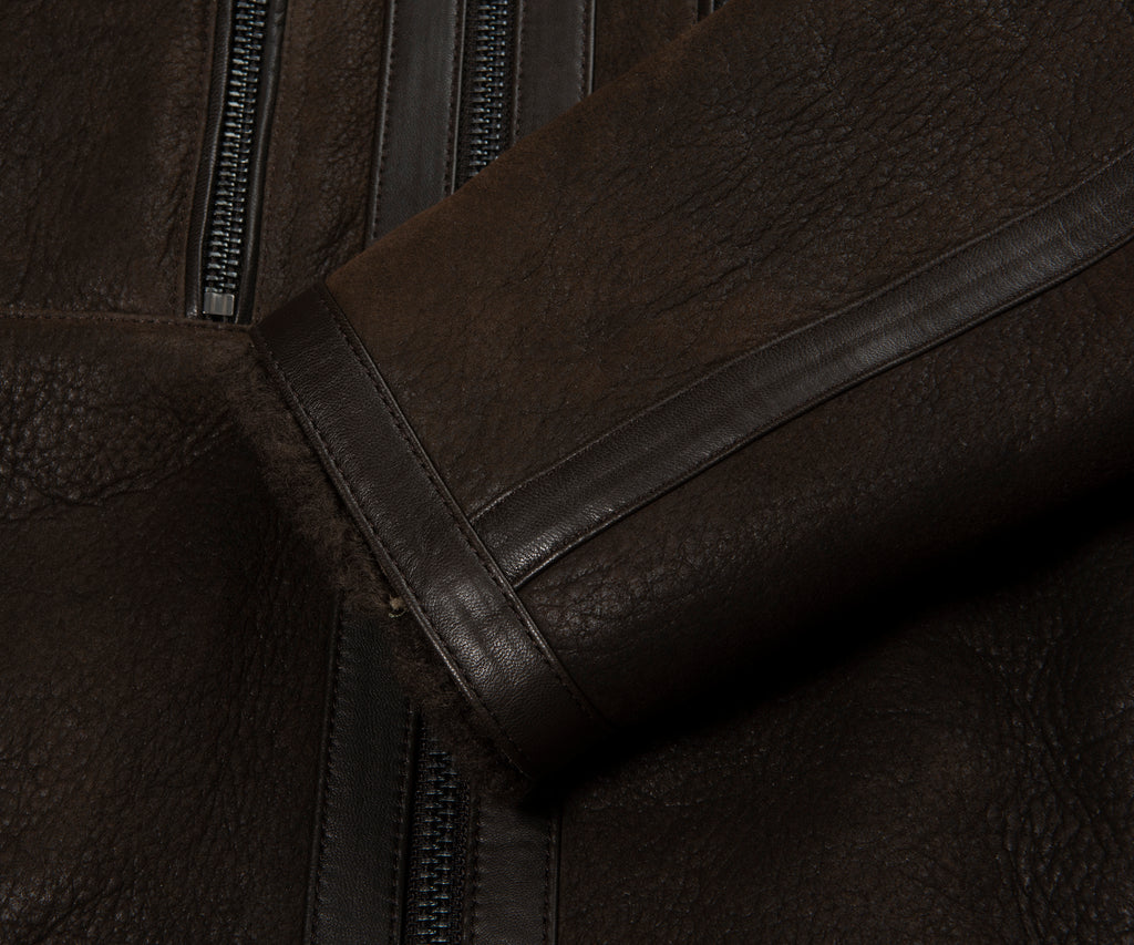 Belstaff Tundra Brown Shearling Jacket