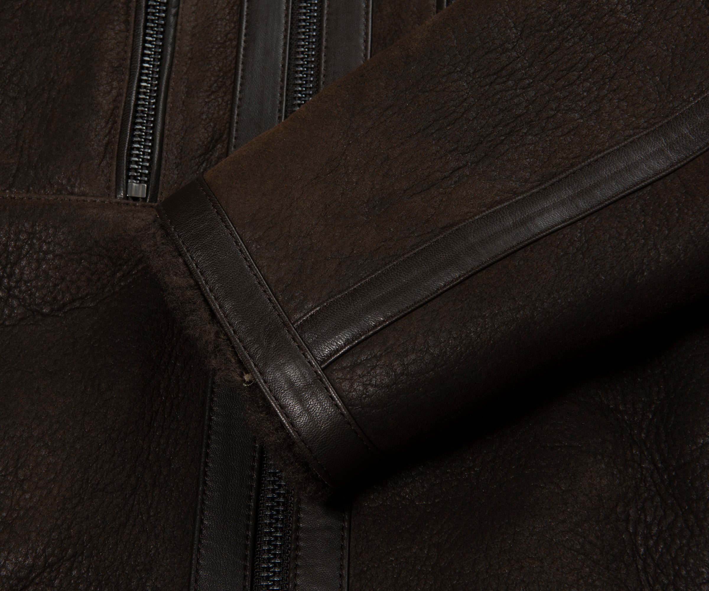 Belstaff Tundra Brown Shearling Jacket