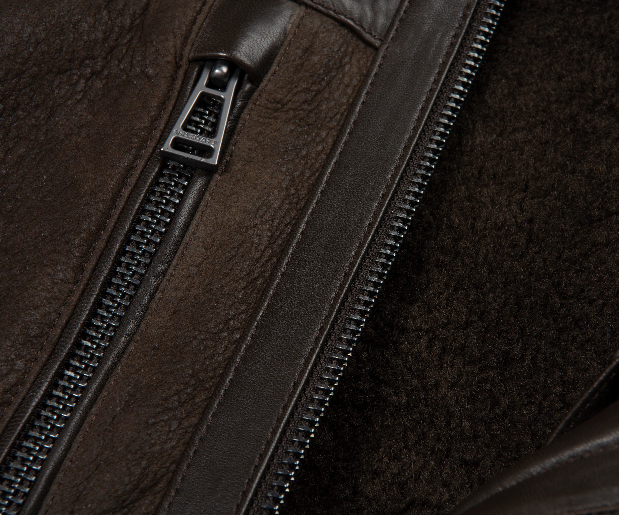 Belstaff Tundra Brown Shearling Jacket