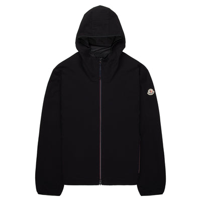 Moncler Naxos Black Textured Light Weight jacket