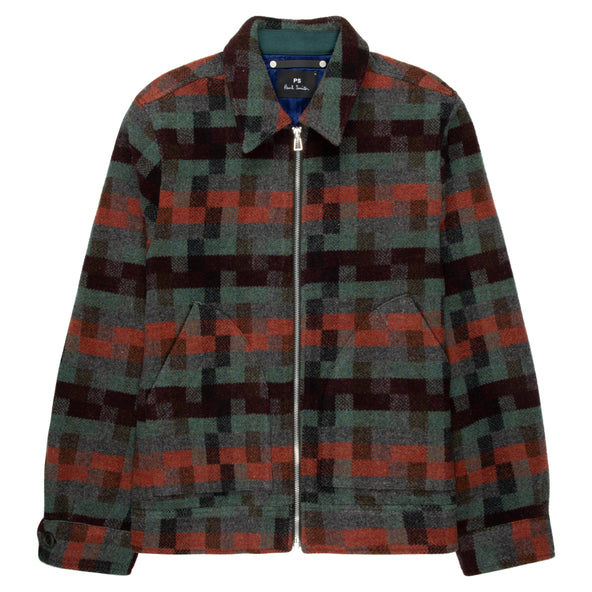 Paul Smith Fun Check Wool Jacket Multi
