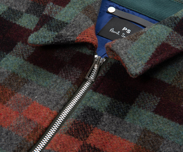 Paul Smith Fun Check Wool Jacket Multi