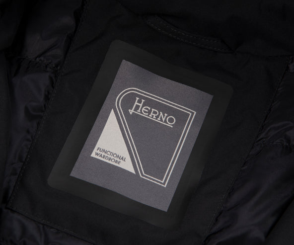Herno Black Parka