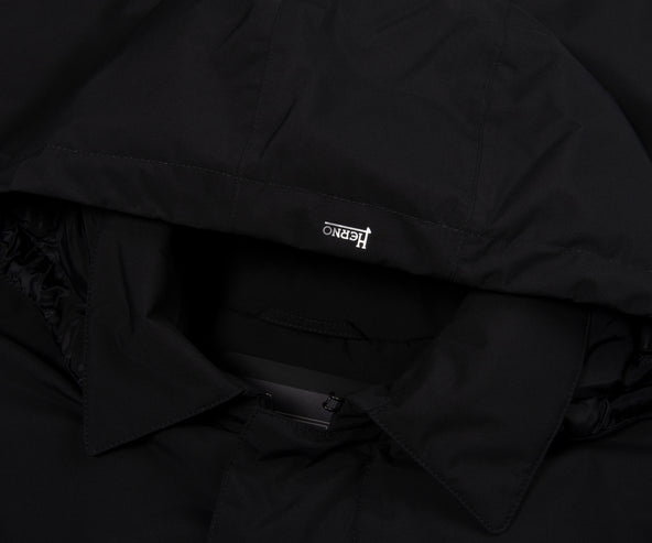 Herno Black Parka