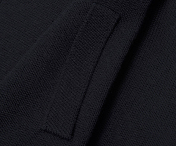 Slowear Navy Full Button Chunky Cardigan