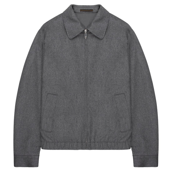 Slowear Grey Full Zip Sports Jacket
