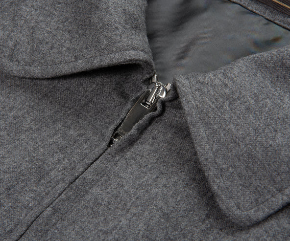 Slowear Grey Full Zip Sports Jacket