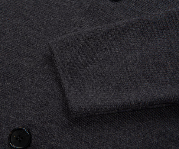 Slowear Grey Heavy Knitted Blazer