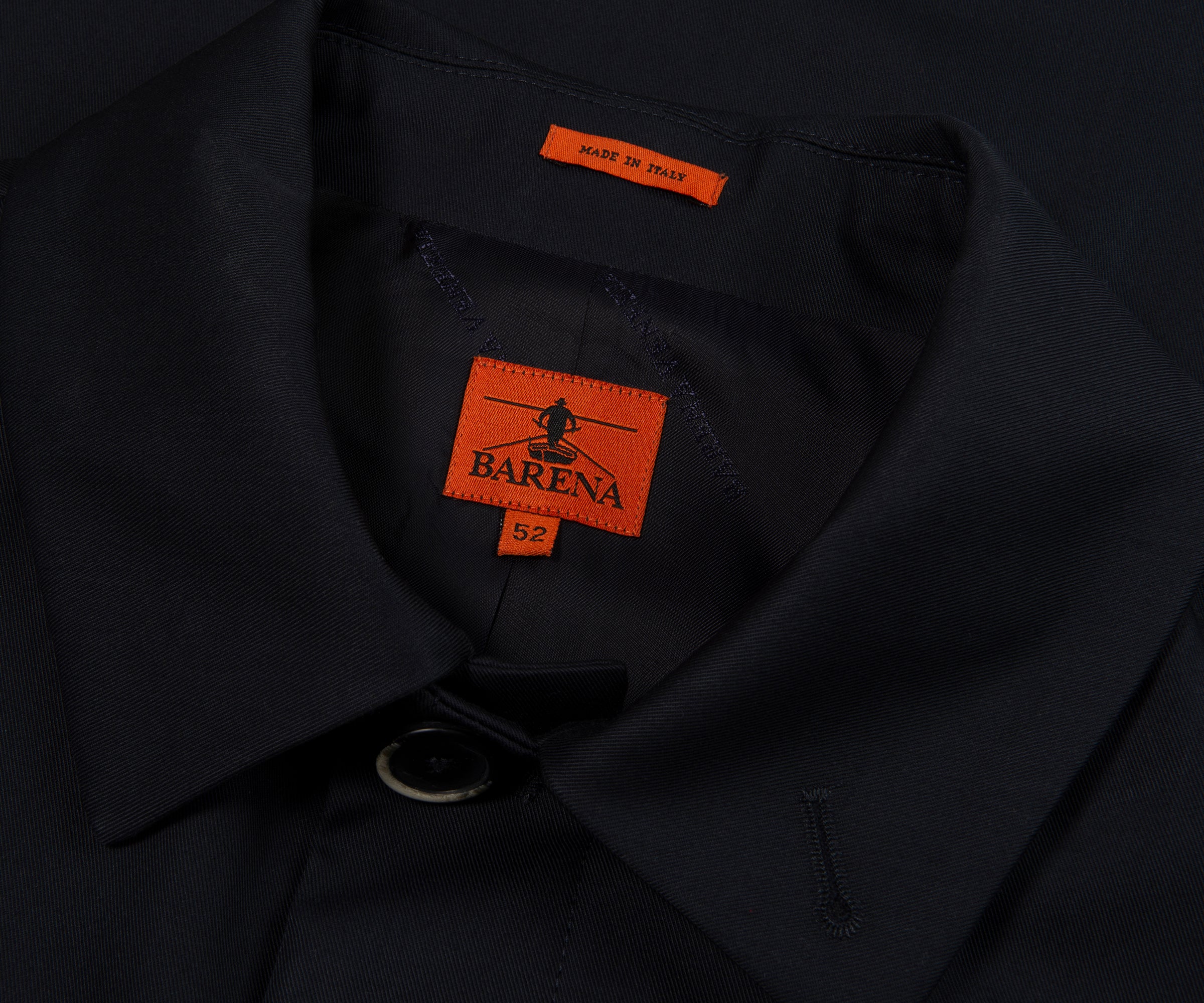 Barena Ariata Navy Trench coat