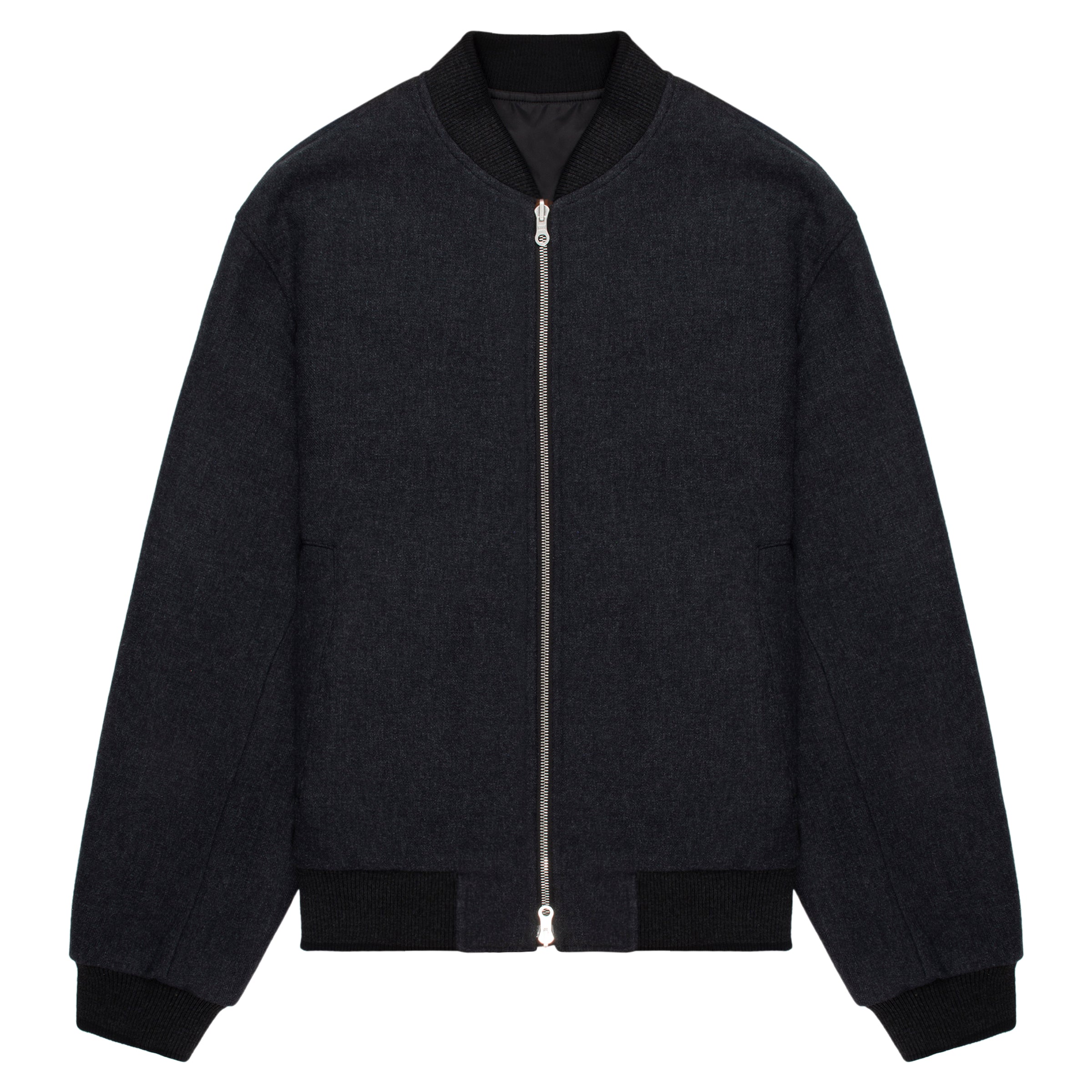 Dries Van Noten Black Vorries reversible Bomber Jacket