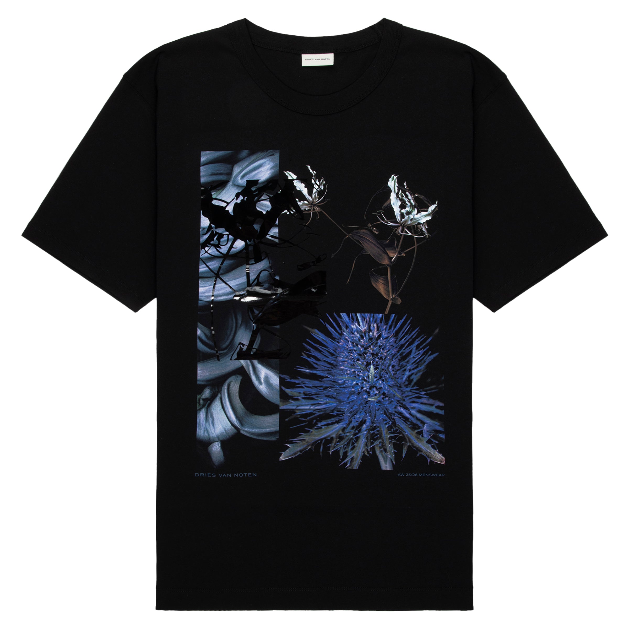 Dries Van Noten Sheer Black T-Shirt