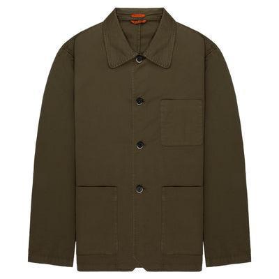 Barena Visal 3 Pocket Green Overshirt