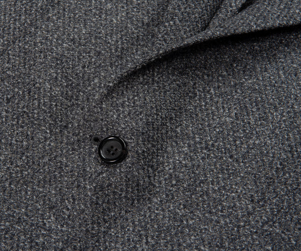 Canali Grey Kei Style Soft Wool Jacket