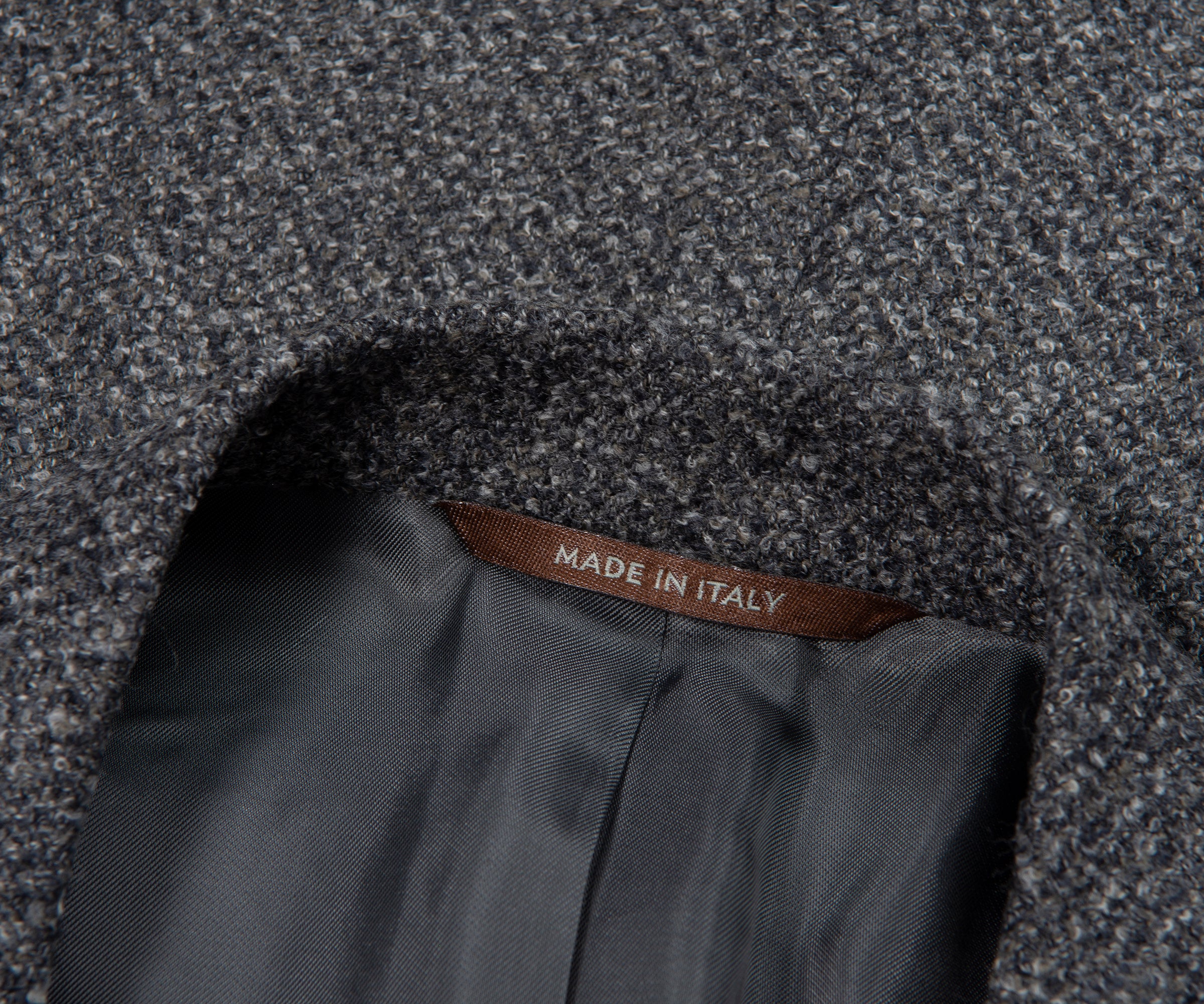 Canali Grey Kei Style Soft Wool Blazer Jacket