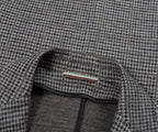 Canali Grey Impeccable Checked Soft Wool Blazer Jacket