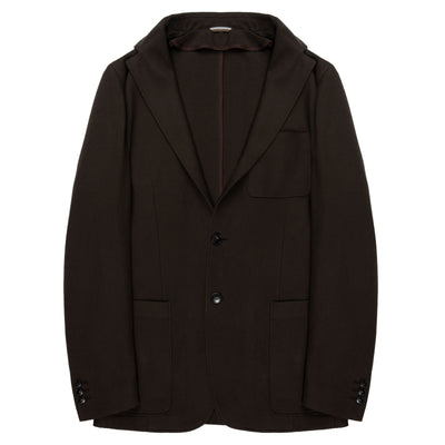Canali Chocolate Cotton/Cashmere Jacket