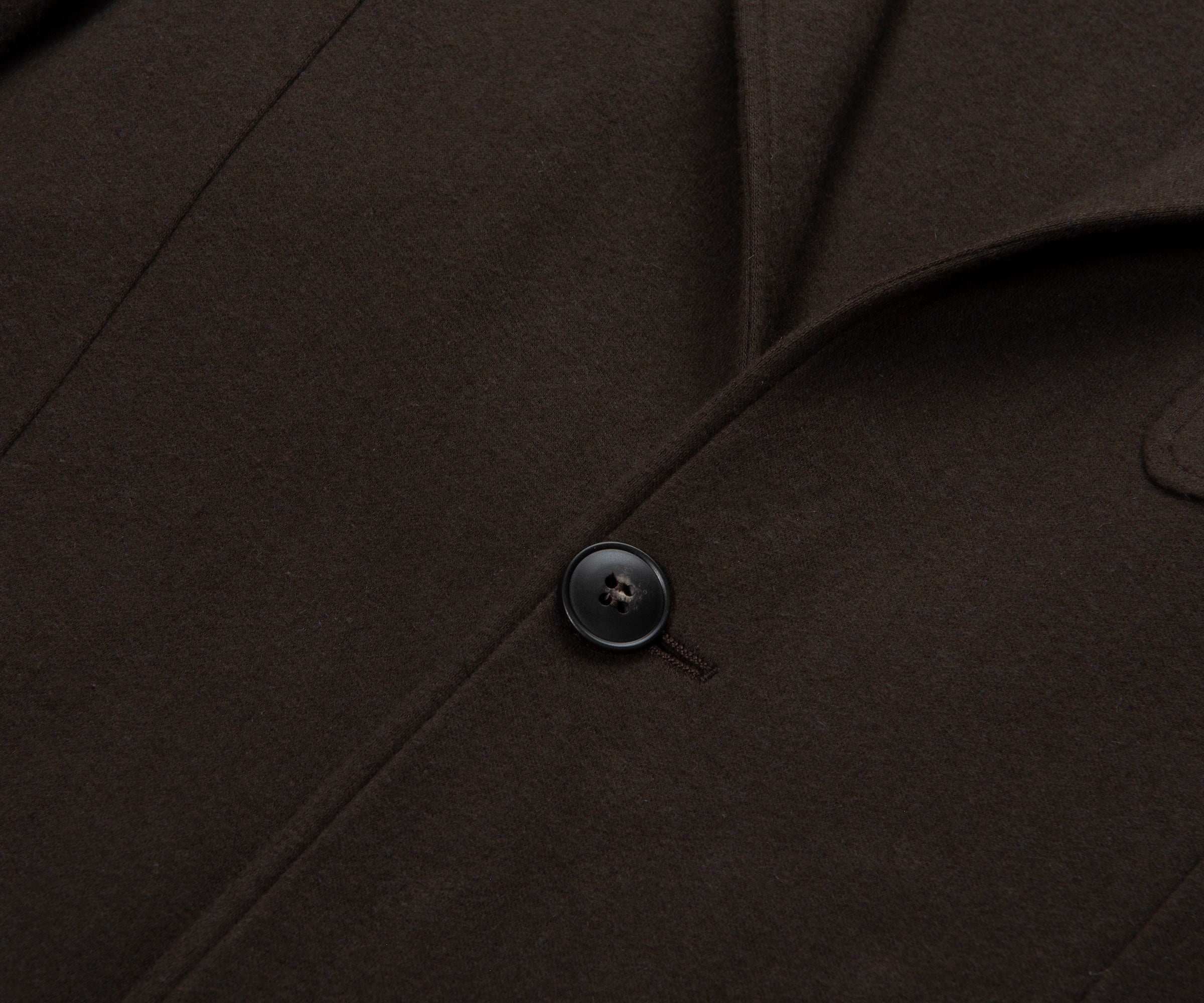 Canali Chocolate Cotton/Cashmere Blazer Jacket
