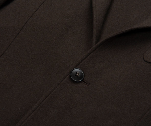 Canali Chocolate Cotton/Cashmere Jacket