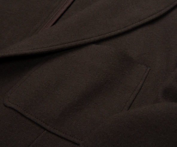 Canali Chocolate Cotton/Cashmere Jacket