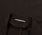 Canali Chocolate Cotton/Cashmere Blazer Jacket