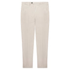 Canali Cream Soft Cotton Trousers