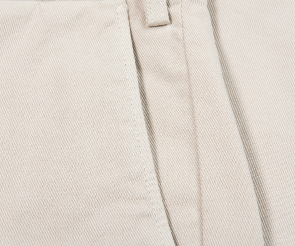 Canali Cream Soft Cotton Trousers