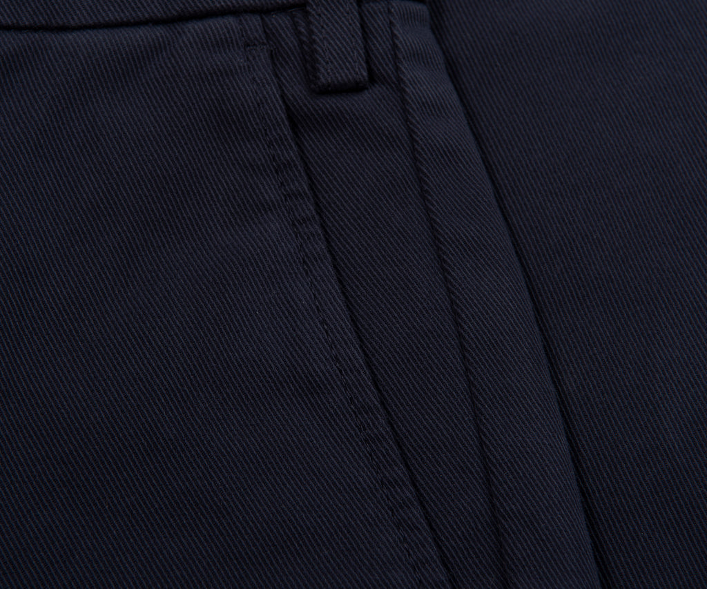 Canali Navy Soft Cotton Trousers