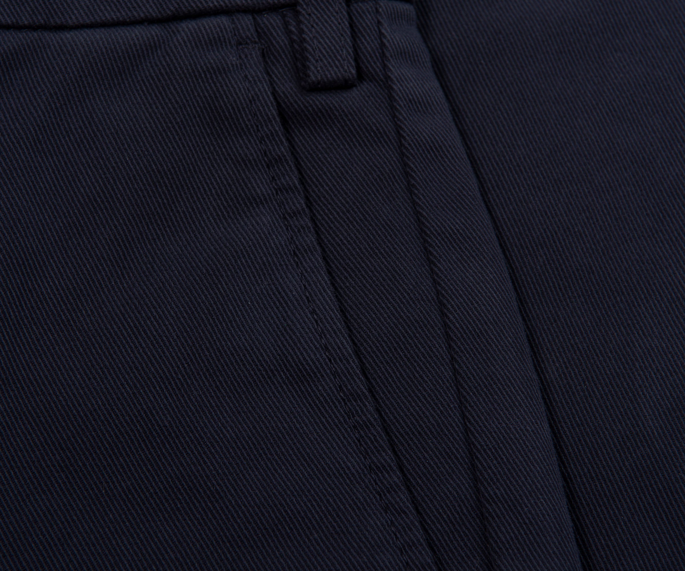 Canali Navy Soft Cotton Trousers