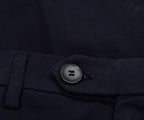 Canali Navy Soft Cotton Trousers
