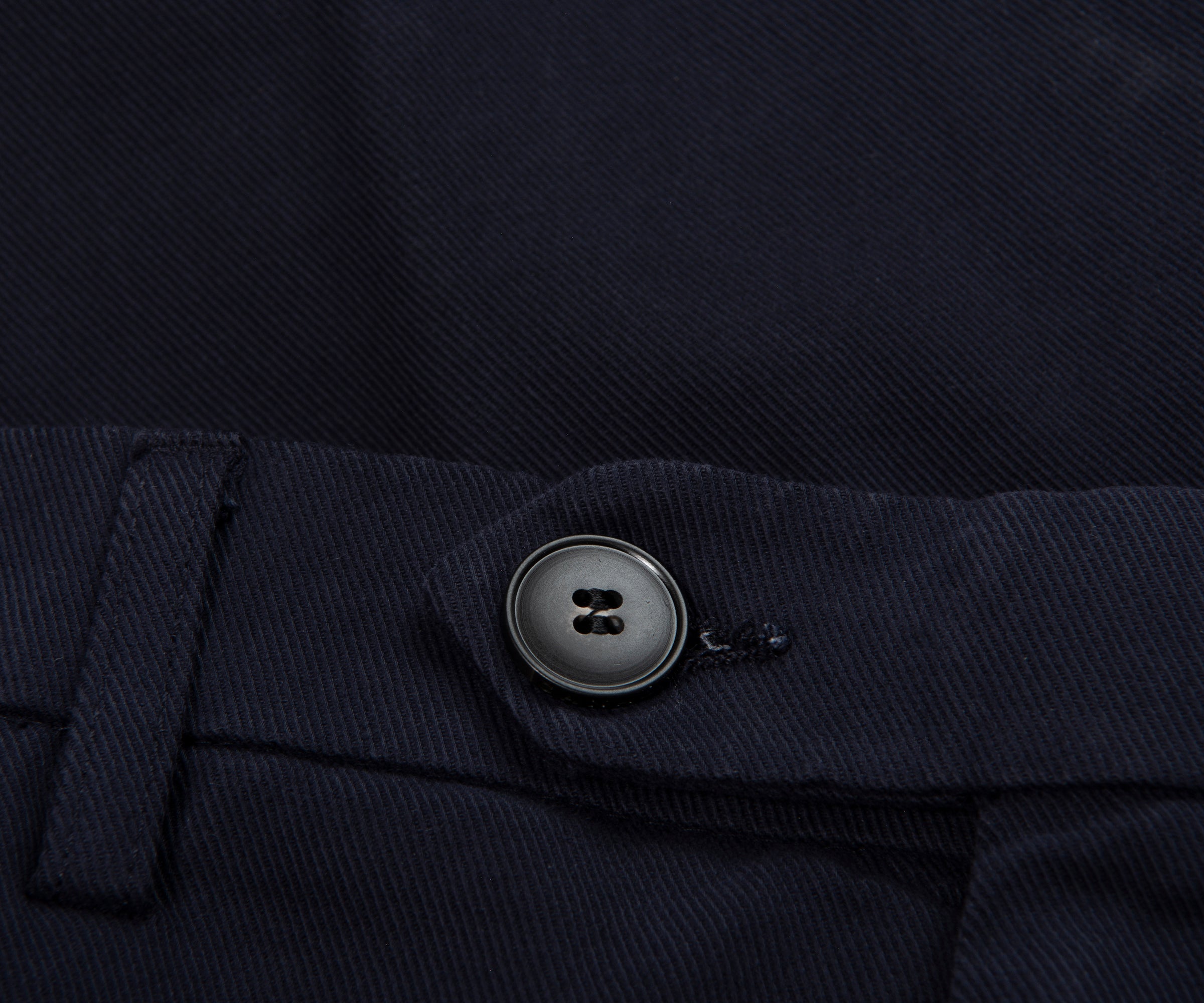 Canali Navy Soft Cotton Trousers
