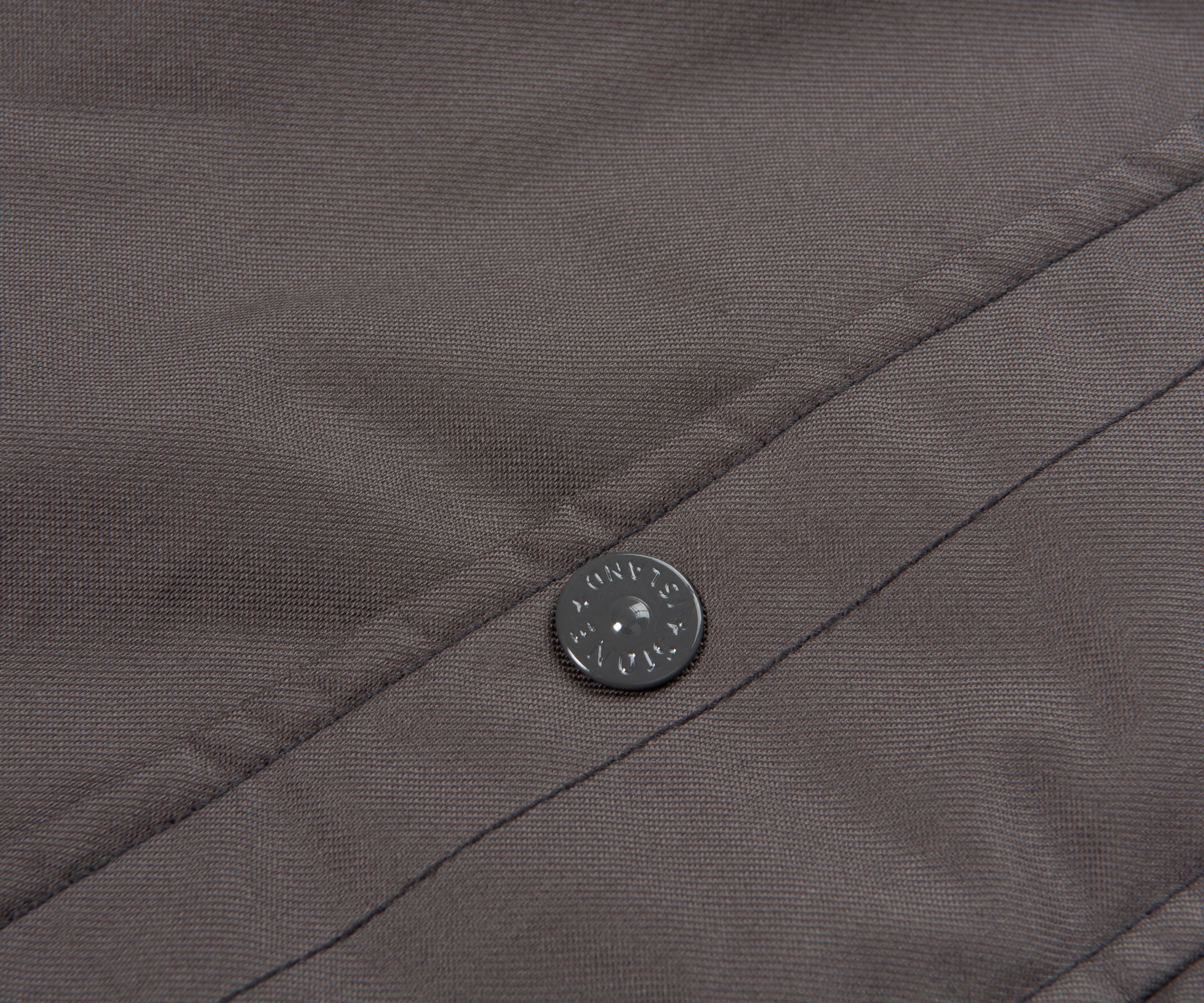 Stone Island Ghost Grey Performance Twill Wool TC Gilet