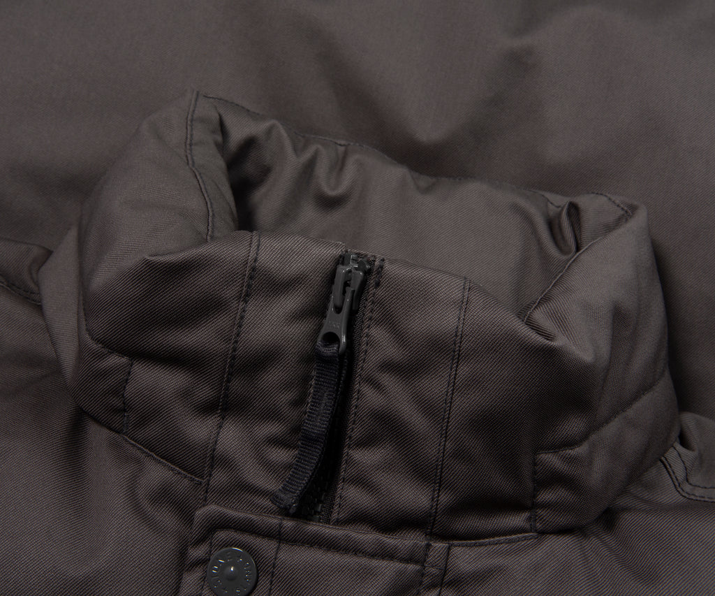 Stone Island Ghost Grey Performance Twill Wool TC Gilet