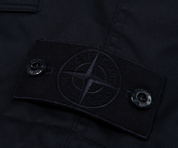Stone Island Ghost Navy Performance Twill Wool TC Gilet